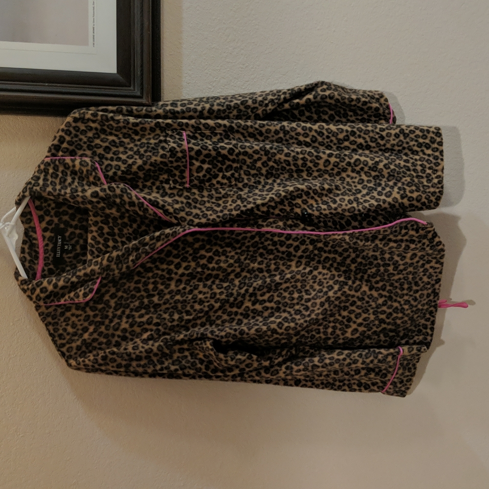 Leopard pajama set